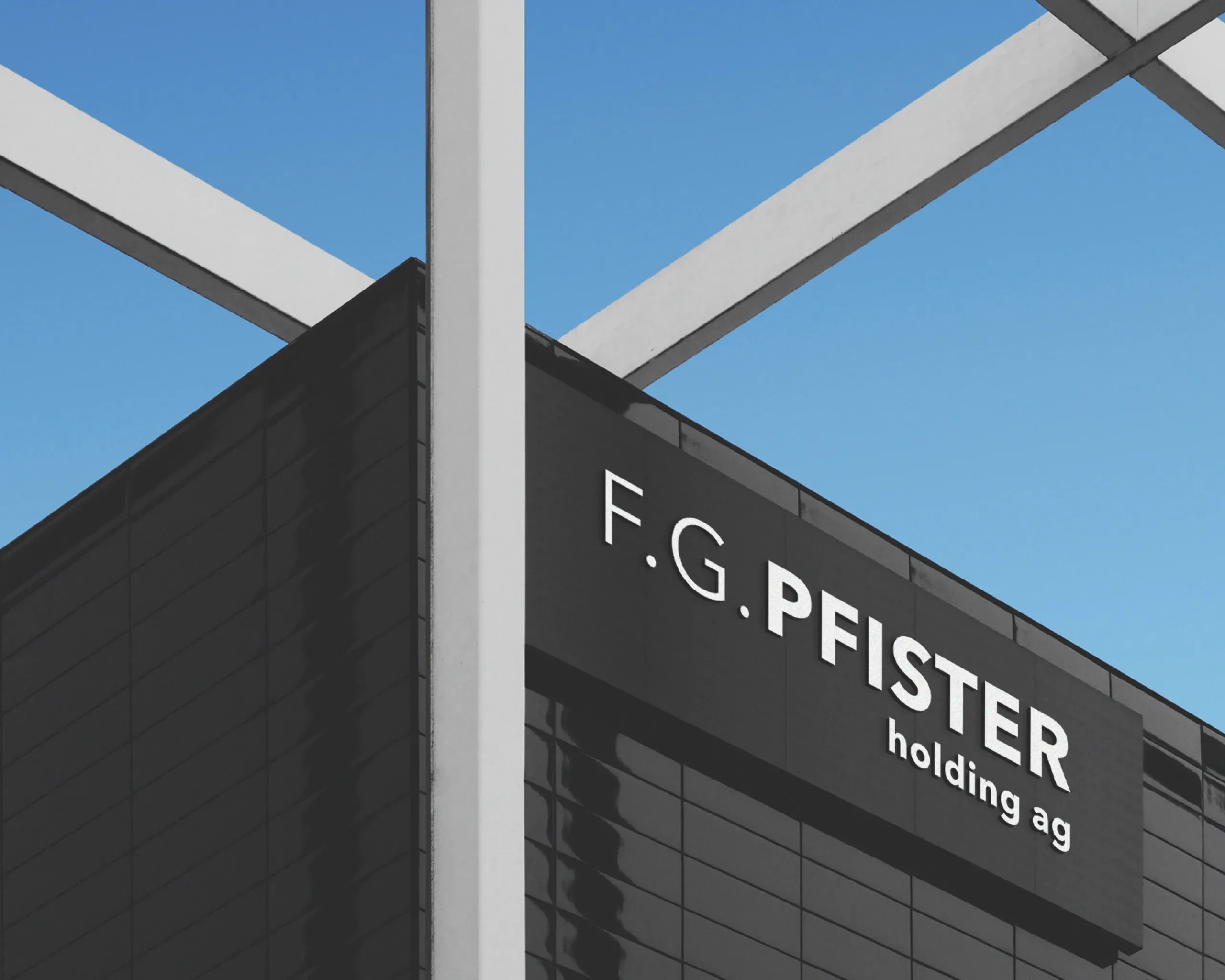 Bild aus dem Projekt «F.G. Pfister Holding AG – Branding, Subbrands & Website» für F.G. Pfister Holding AG