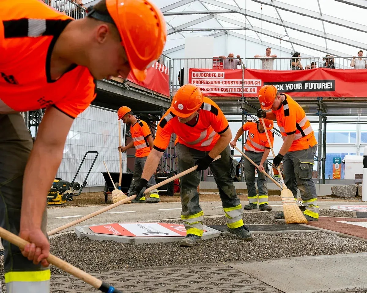 Bild aus dem Projekt «bauberufe.ch – SwissSkills 2025 Bern» für Baumeisterverband