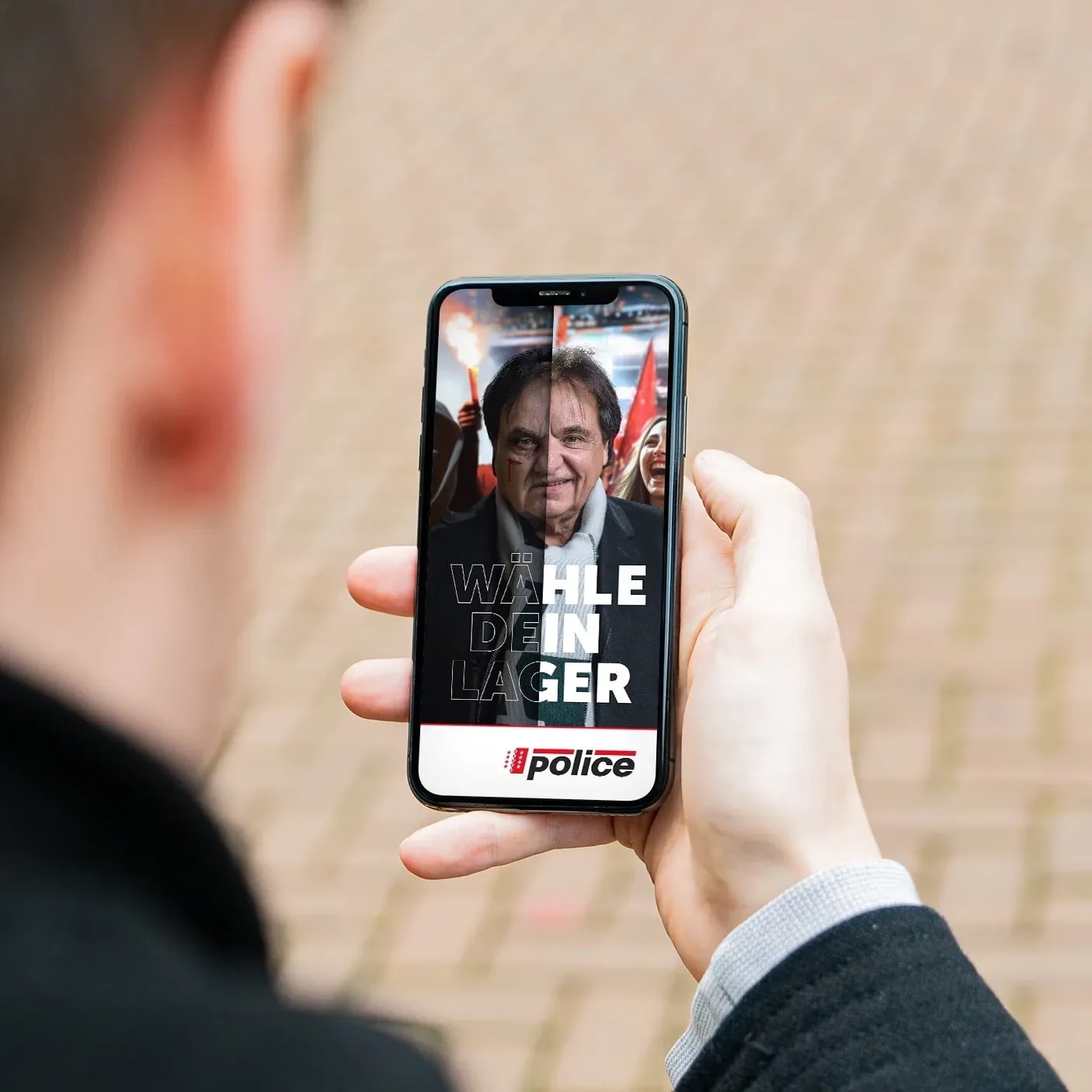 Bild aus dem Projekt «Walliser Kantonspolizei – Kampagnen, Prävention & Recruiting» für Walliser Kantonspolizei