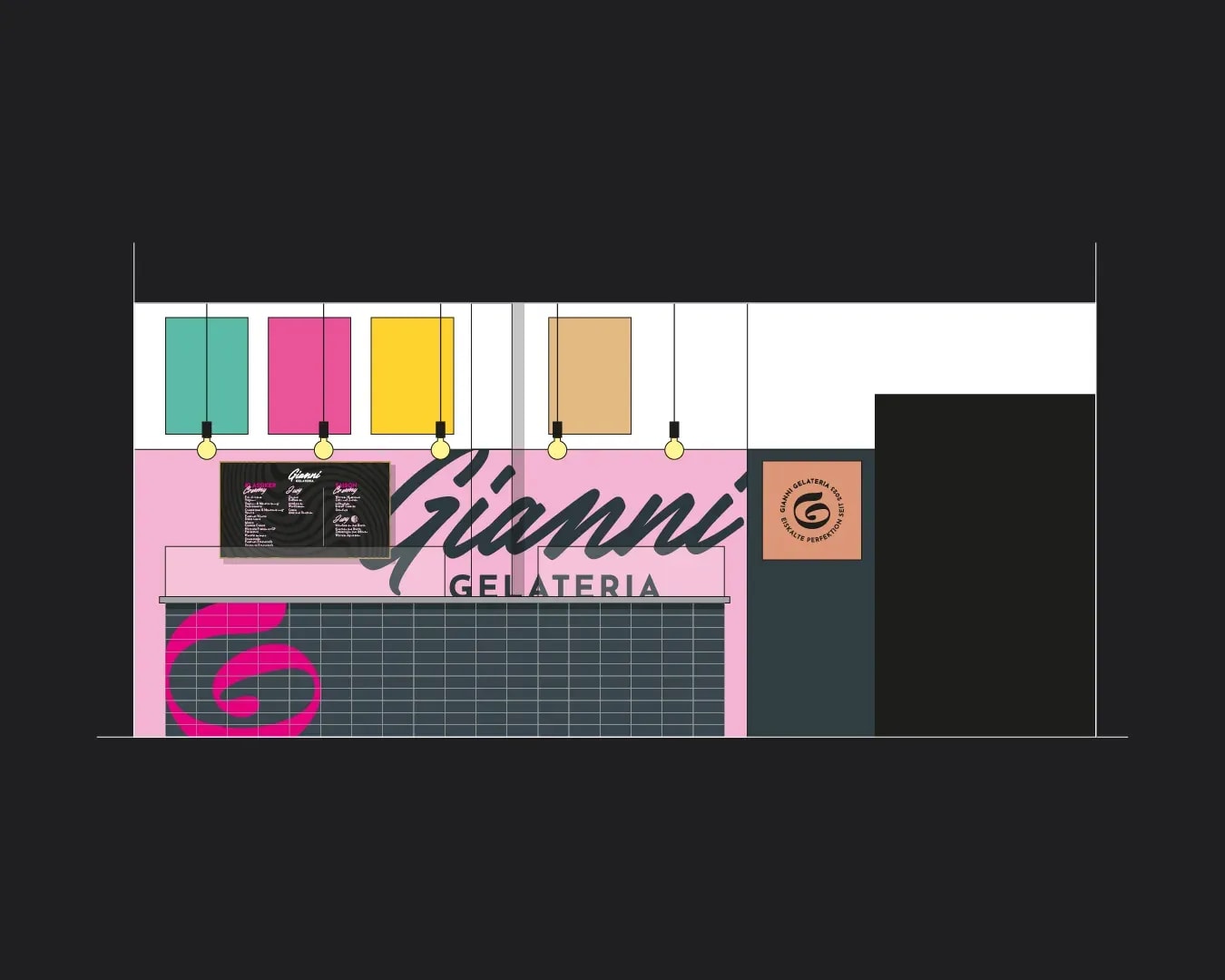 Bild aus dem Projekt «Gianni Gelateria – Rebranding, Packaging, Website & Markenwelt» für Gianni Gelateria