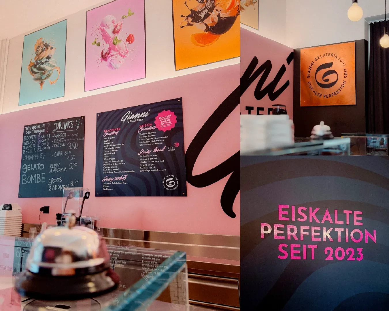 Bild aus dem Projekt «Gianni Gelateria – Rebranding, Packaging, Website & Markenwelt» für Gianni Gelateria