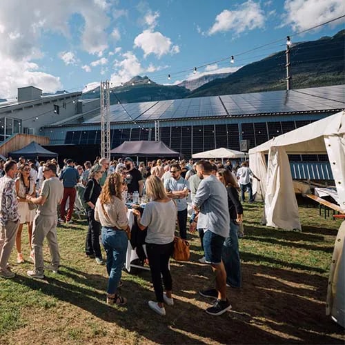 Festival setting